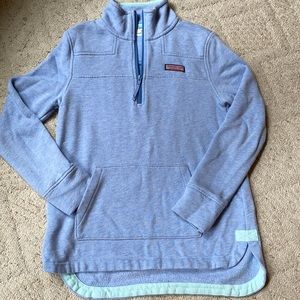 Vineyard Vines Women’s XXS Light Blue 3/4 Zip